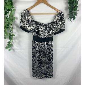NWT Guess floral tie waist dress
